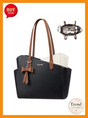 Small Tote Purse, Structured PU Leather Handbag with Top Handle, Satchel